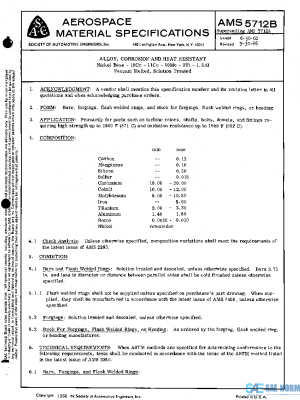 SAE AMS5712B PDF