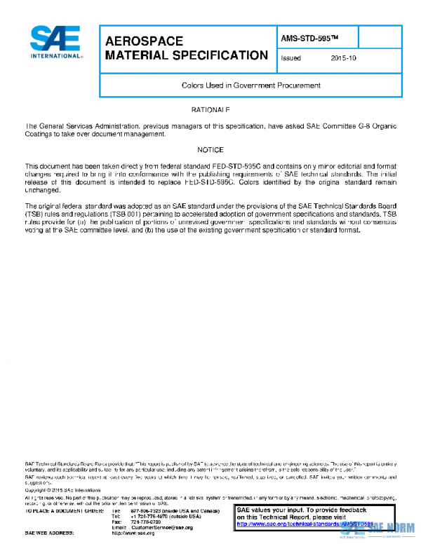 SAE AMSSTD595 PDF
