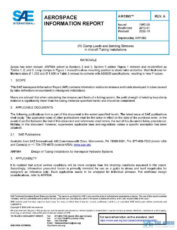 SAE AIR1593A PDF