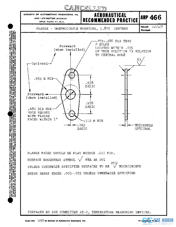 SAE ARP466 PDF SAE ARP466 PDF