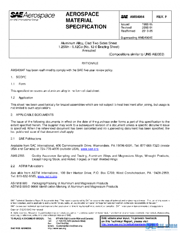 SAE AMS4064F PDF