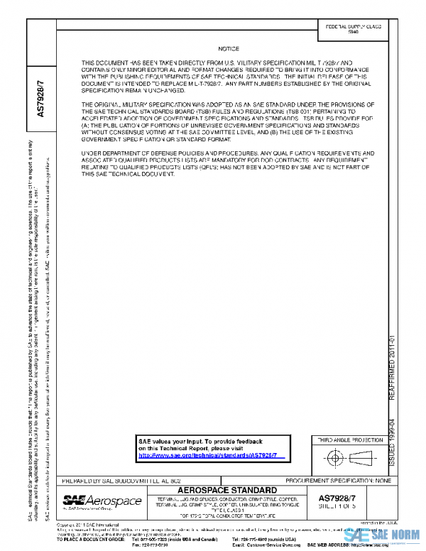 SAE AS7928/7 PDF