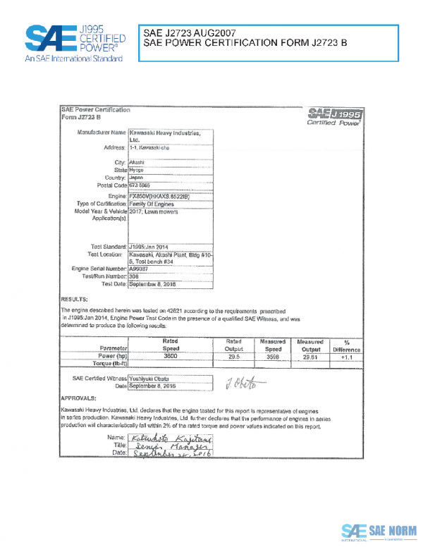 SAE CPKW2_17FX850V PDF SAE CPKW2_17FX850V PDF