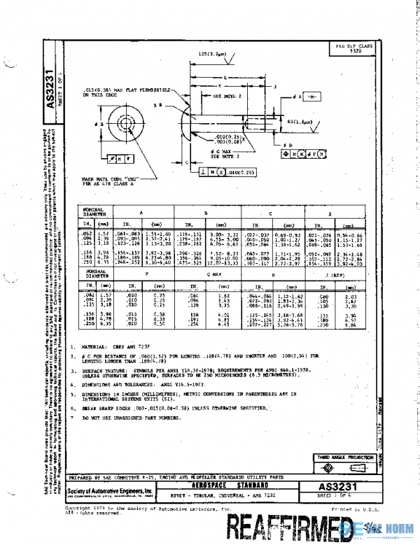 SAE AS3231 PDF