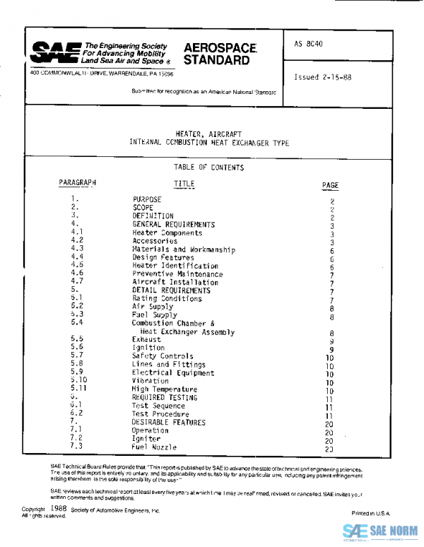 SAE AS8040 PDF SAE AS8040 PDF