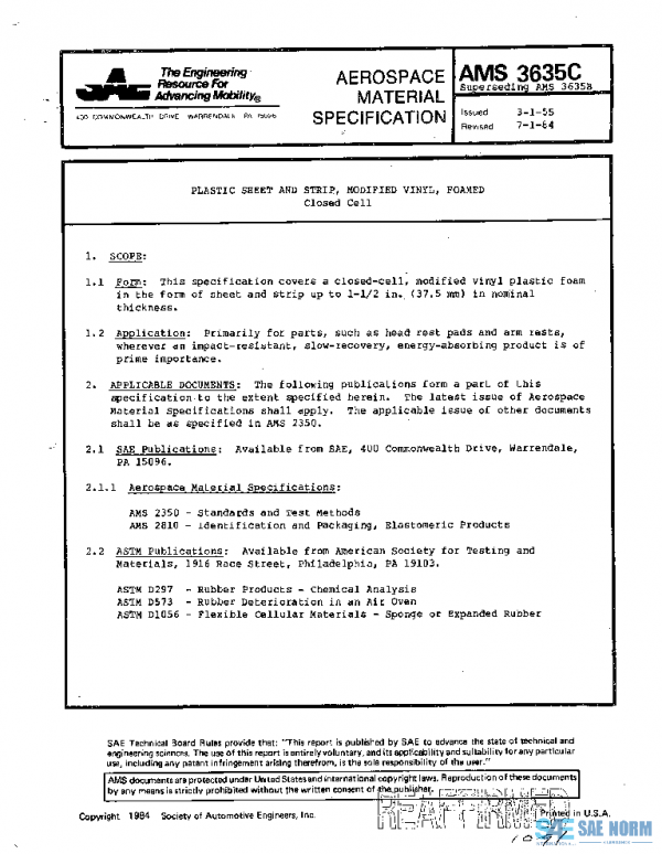 SAE AMS3635C PDF