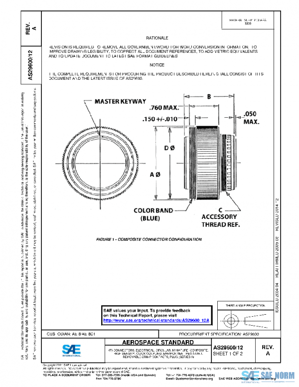 SAE AS29600/12A PDF SAE AS29600/12A PDF