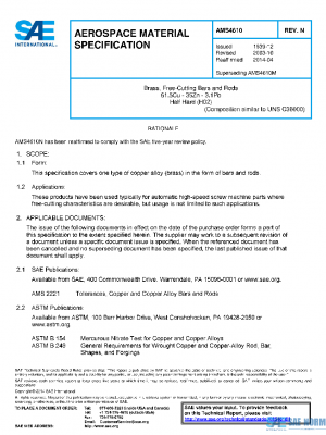 SAE AMS4610N PDF