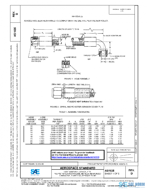 SAE AS1635D PDF