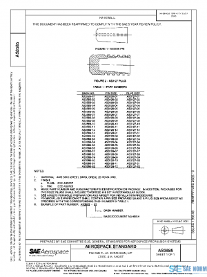 SAE AS3585 PDF