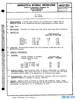 SAE AMS5132C PDF SAE AMS5132C PDF