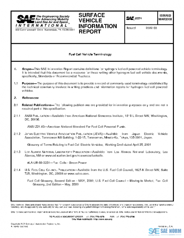 SAE J2574_200203 PDF
