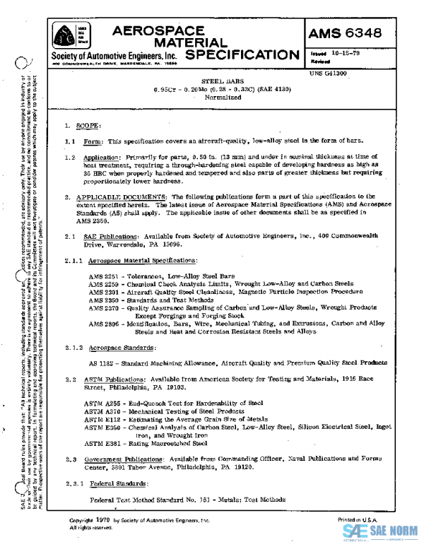 SAE AMS6348 PDF