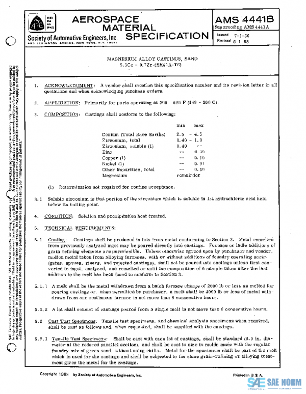 SAE AMS4441B PDF