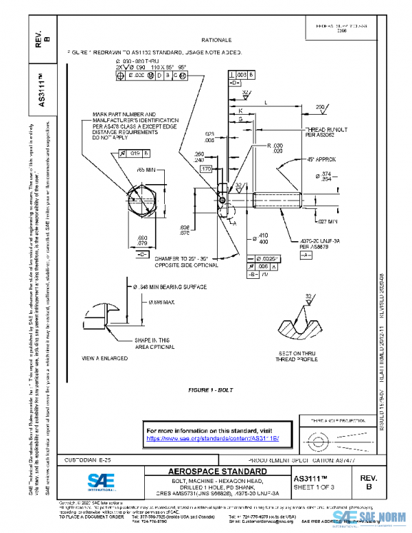 SAE AS3111B PDF
