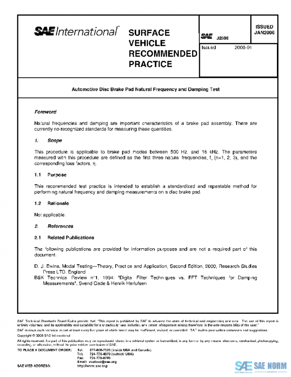 SAE J2598_200601 PDF