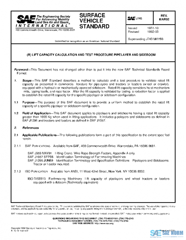 SAE J743_199203 PDF