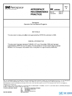 SAE ARP9062A PDF