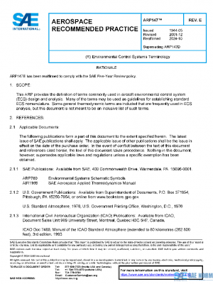 SAE ARP147E PDF