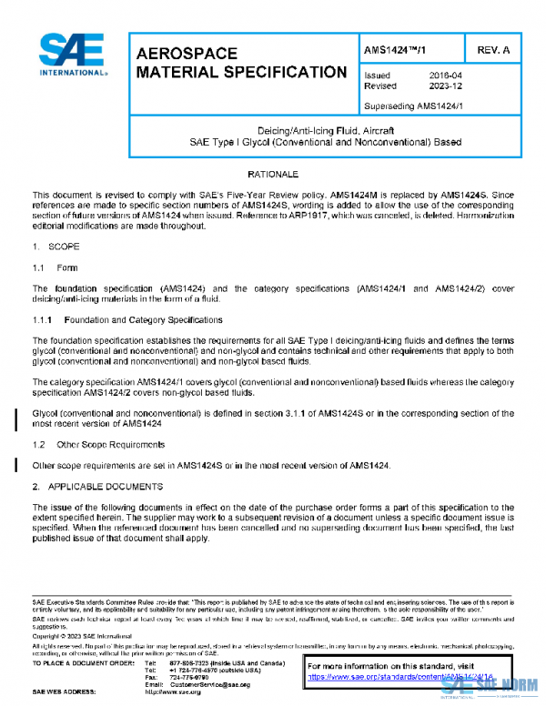 SAE AMS1424/1A PDF