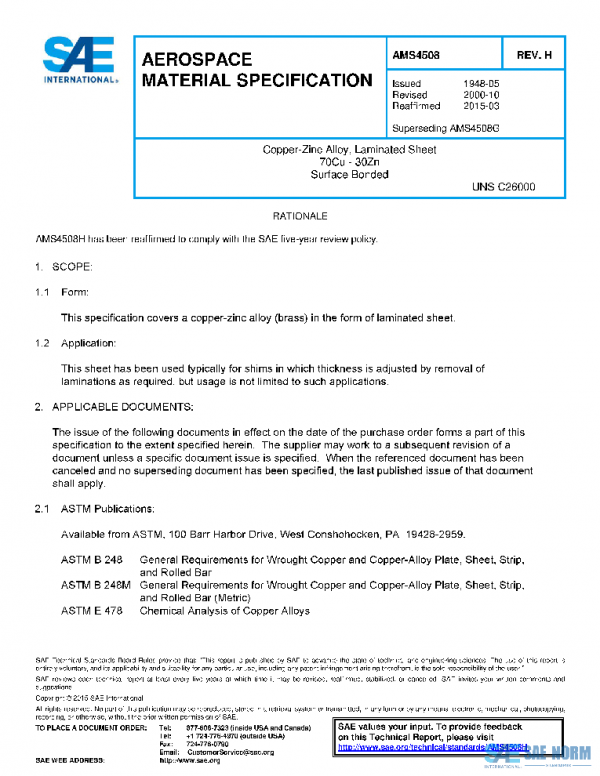 SAE AMS4508H PDF