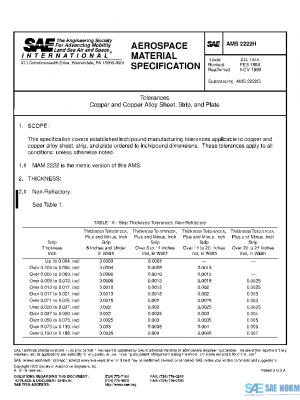 SAE AMS2222H PDF