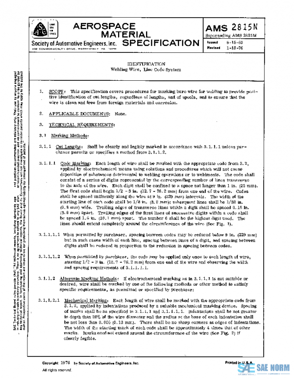 SAE AMS2815N PDF