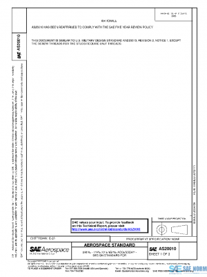 SAE AS20010 PDF