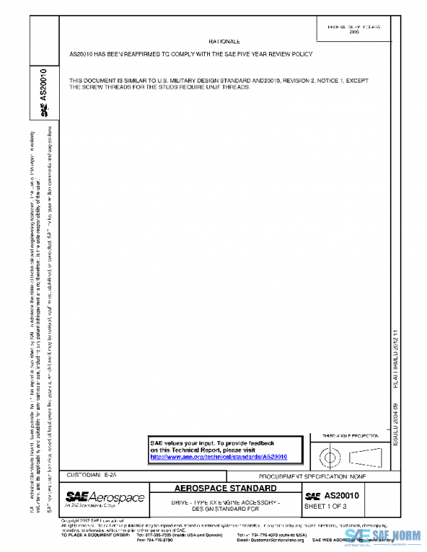 SAE AS20010 PDF