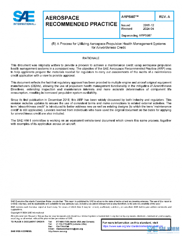 SAE ARP5987A PDF