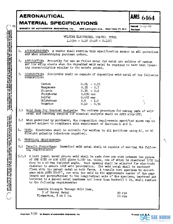 SAE AMS6464 PDF SAE AMS6464 PDF