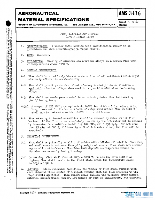 SAE AMS3416 PDF