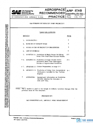 SAE ARP876B PDF