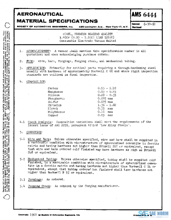 SAE AMS6444 PDF