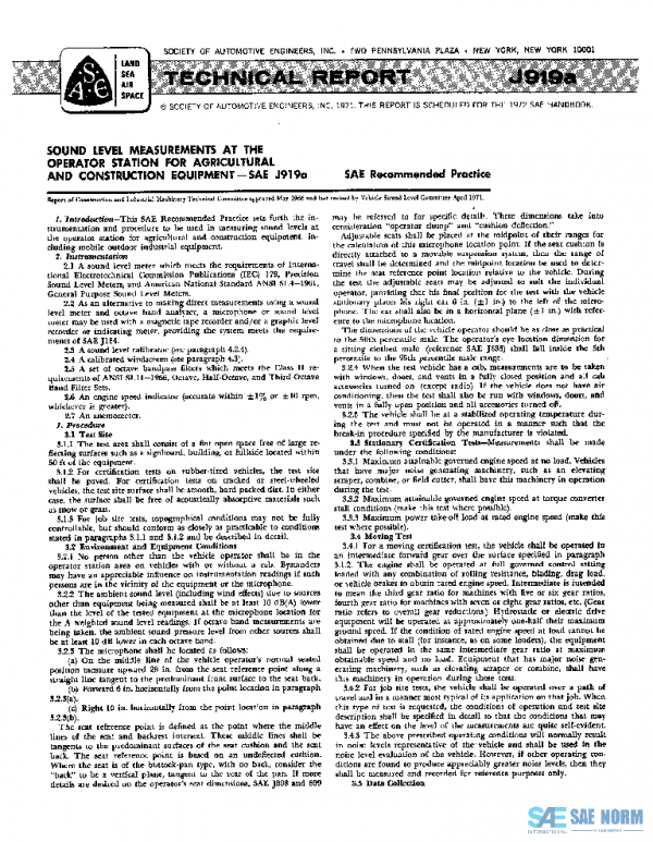 SAE J919A_197104 PDF