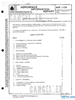 SAE AIR1406 PDF
