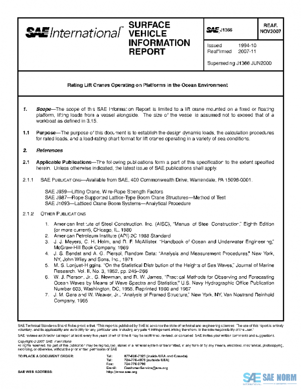 SAE J1366_200711 PDF