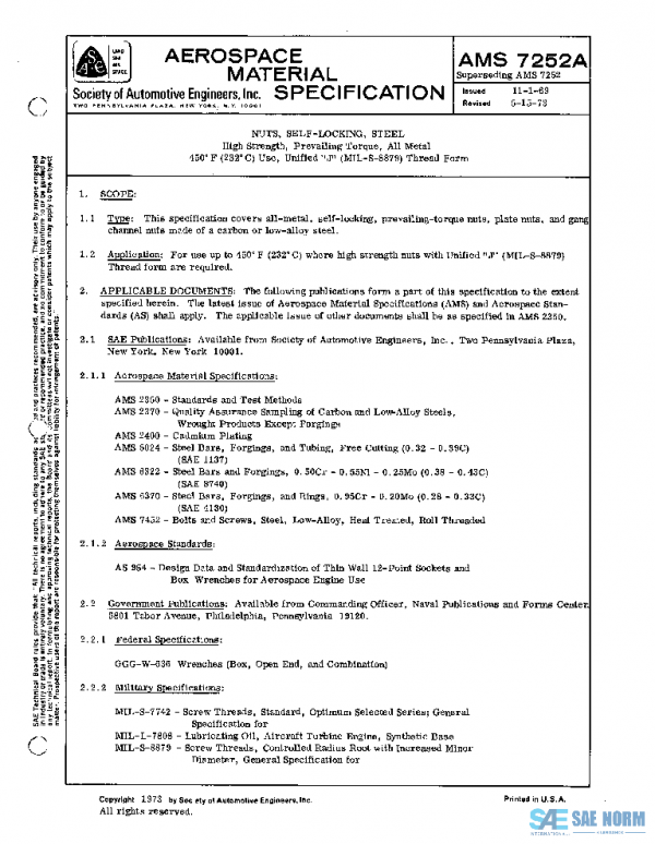 SAE AMS7252A PDF