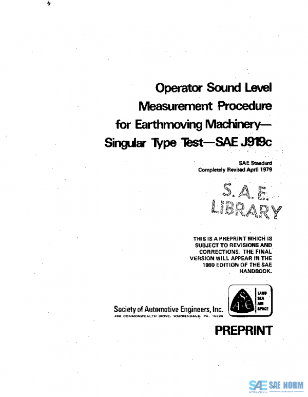 SAE J919C_197904 PDF