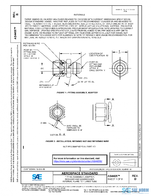 SAE AS4405B PDF SAE AS4405B PDF