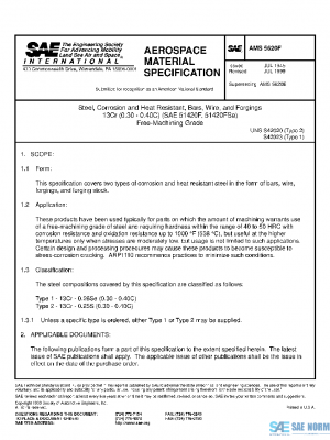 SAE AMS5620F PDF