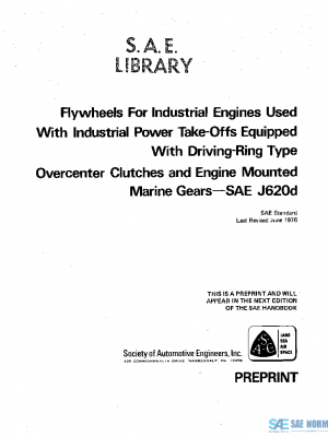 SAE J620D_197606 PDF