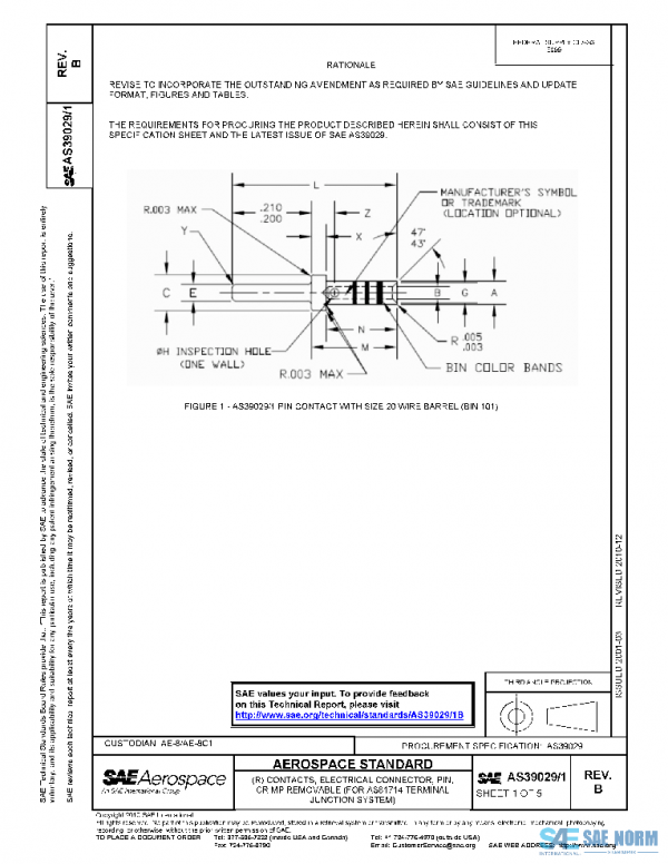 SAE AS39029/1B PDF SAE AS39029/1B PDF