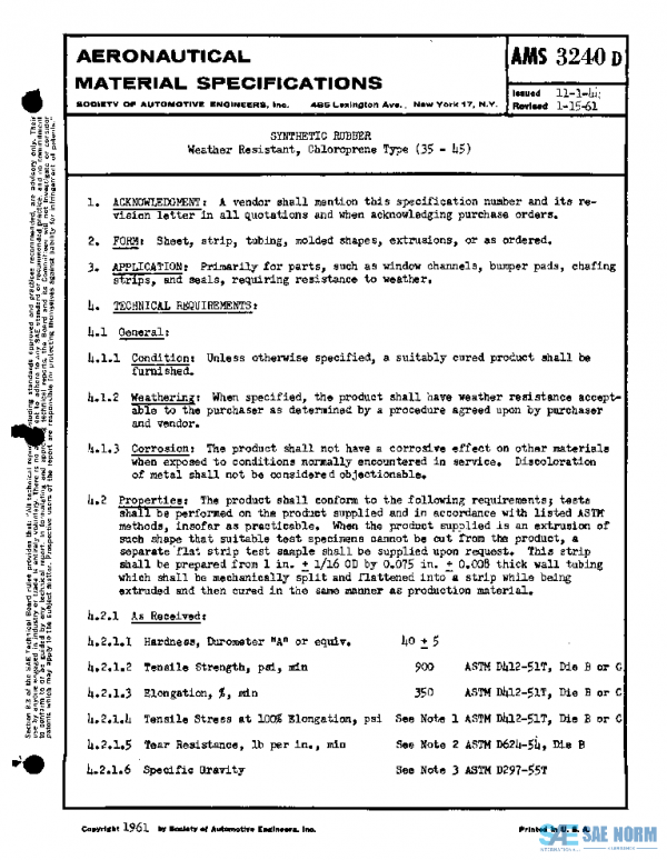 SAE AMS3240D PDF