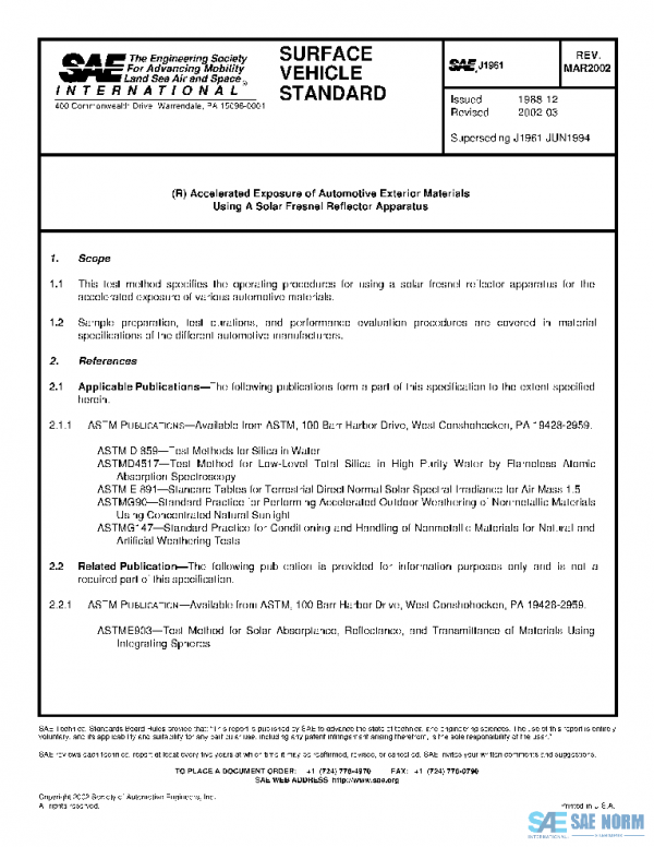 SAE J1961_200203 PDF SAE J1961_200203 PDF