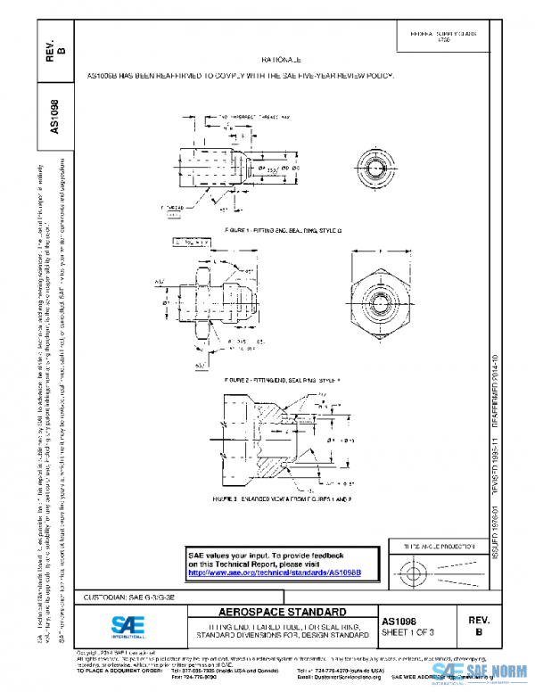 SAE AS1098B PDF SAE AS1098B PDF