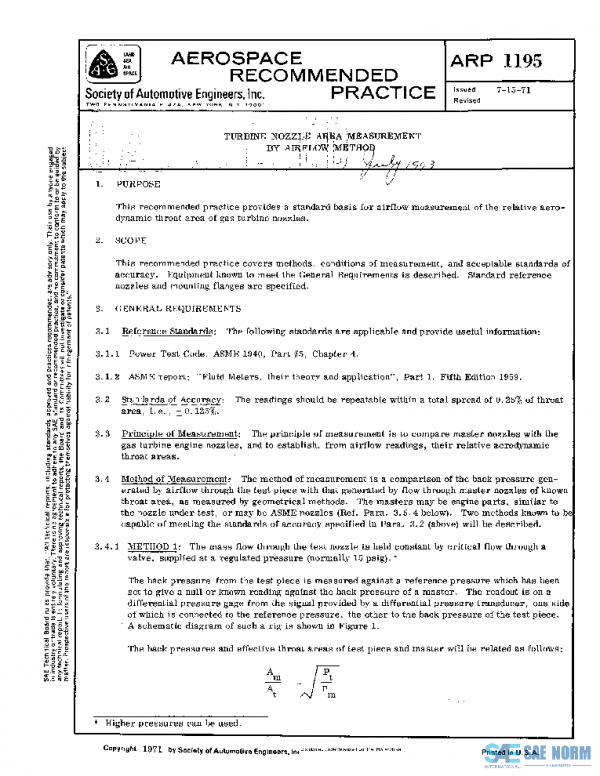 SAE ARP1195 PDF SAE ARP1195 PDF