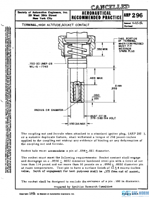 SAE ARP296 PDF