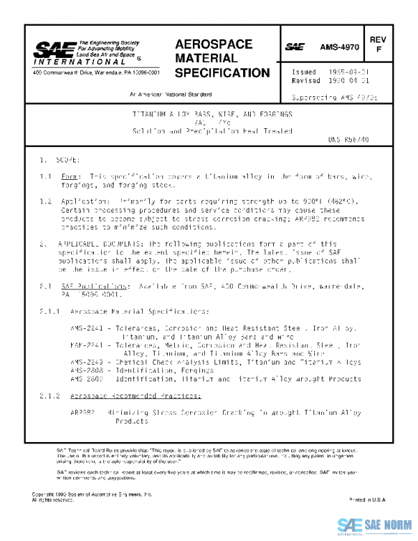 SAE AMS4970F PDF