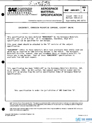 SAE AMS3071B PDF